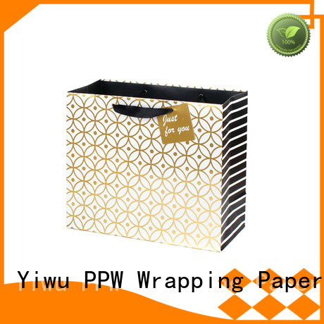 PPW hot selling custom paper bags factory price for advertising